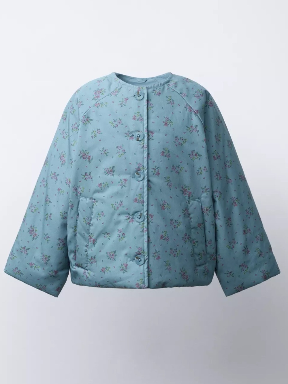 Floral Puffer Jacket